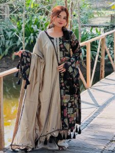 Digital Print Three Piece